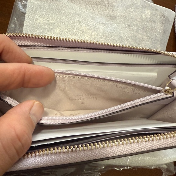 Kate Spade Lavender Wallet - Picture 3 of 7